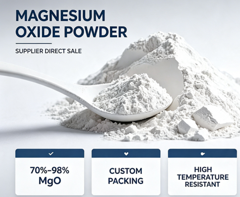MgO Magnesia Powder & Refractory Magnesium Oxide Powder