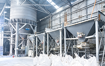 Magnesia production line interior