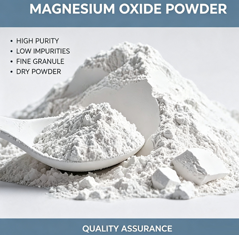 MgO Magnesia Powder & Refractory Magnesium Oxide Powder
